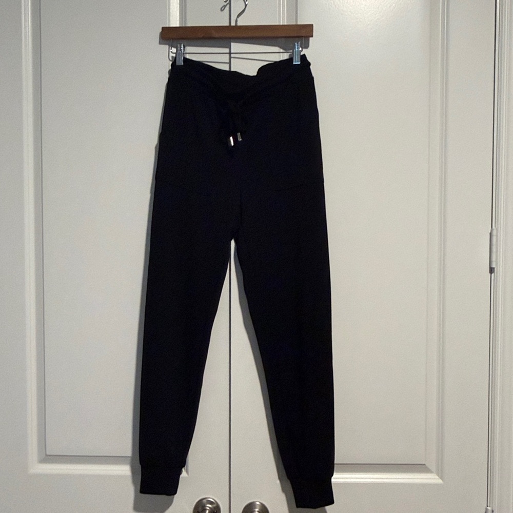 Scoop NYC Black ultimate scubaknit pants Joggers - XS